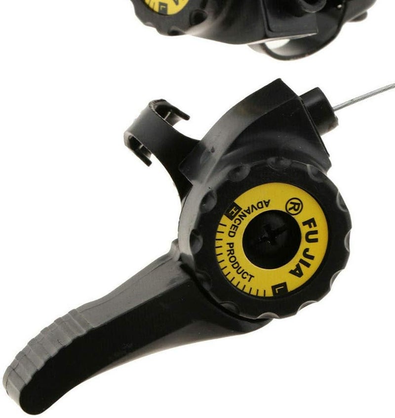 WSDMAVIS 1 Pair Speed Bike Shifters Shift Levers 15/18/21 Speed Handlebar Universal Bicycle Thumb Gear Shifter Shift Cable - Image 5