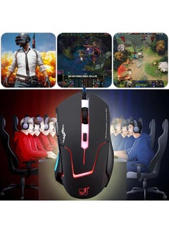 نيبمينينت ماوس ألعاب سلكي بمنفذ USB طراز T7  - Image 2