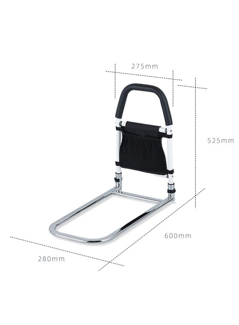 Aikanbo Bed Rails for Elderly Adults Safety Assist Rail for Seniors Bedside Fall Prevent Grab Bar with Storage Pocket Fits King Queen Full Twin Bed - Image 3