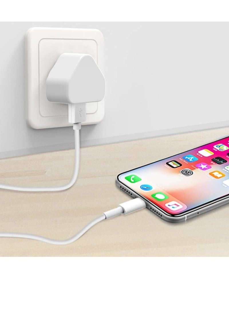 5V 1A Power Adapter Supply, USB Charger Cable and Plug Compatible for i Phone 5S, 6, 6S, 6 Plus, 6S Plus, 7, 7 Plus, 8, 8 Plus, XS, X, XS Max, 11, XR, i Pod Touch 5G Power Cord  - Image 5