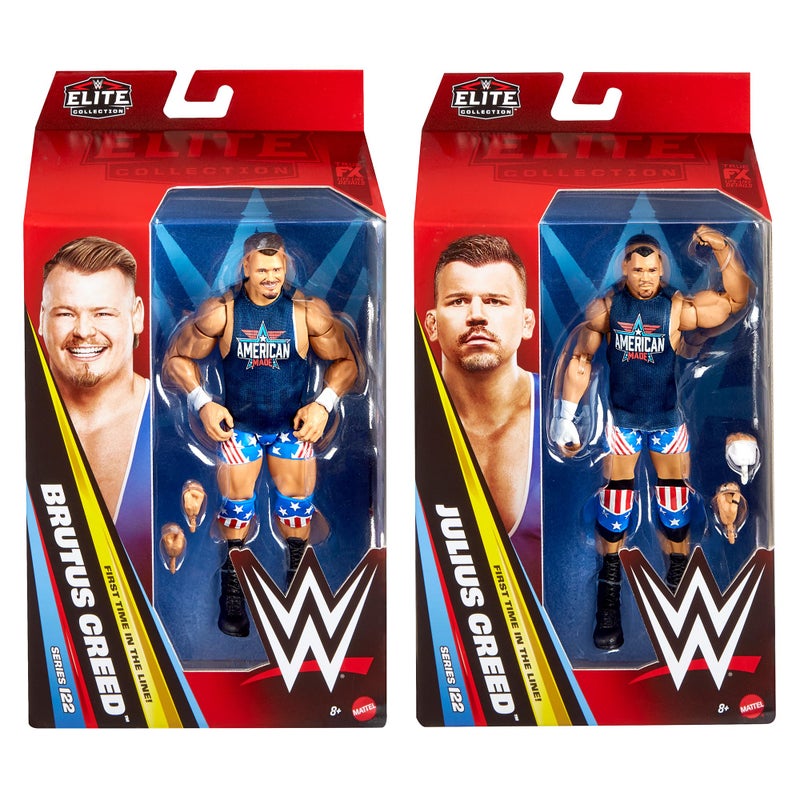 WWE Package Deal Set of 2 Creed Brothers Brutus Julius Elite 122 - Image 3