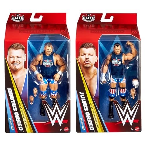 WWE Package Deal Set of 2 Creed Brothers Brutus Julius Elite 122 - Image 1