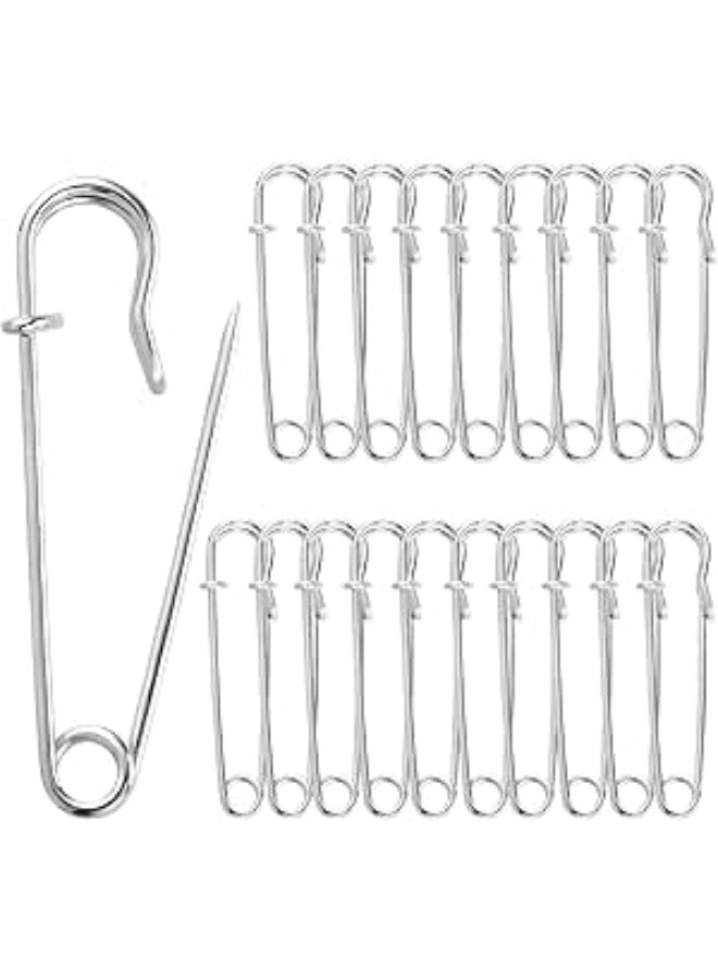 SUNSAR 20Pcs Safety Pins Heavy Duty, Safety Pins for Clothes - Image 1