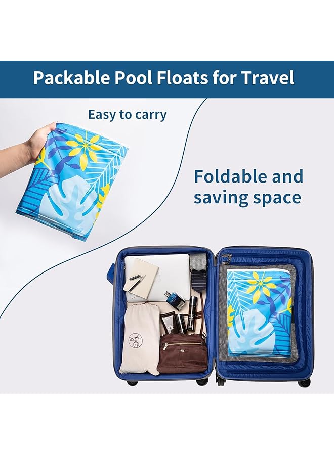 KASTWAVE Inflatable Pool Floats For Pool Floating For Adults Pool Floaties Lake Floats For Adults Water Hammock Pool Hammock Float Pool Chairs And Lounges For In Pool Packable Travel Pool Floats For Adults - Image 2