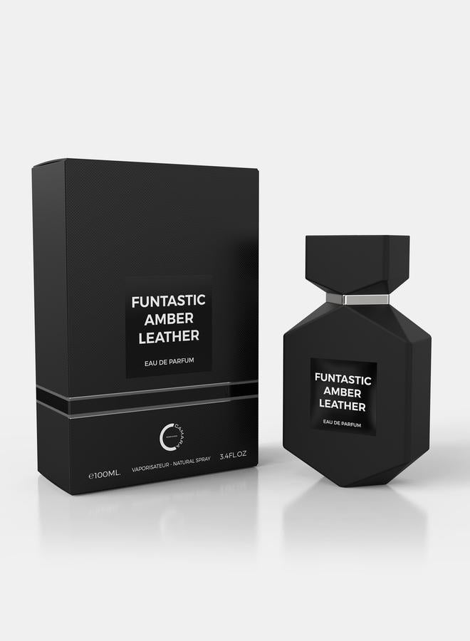 Camara Funtastic Amber Leather Eau De Parfum, 100ml