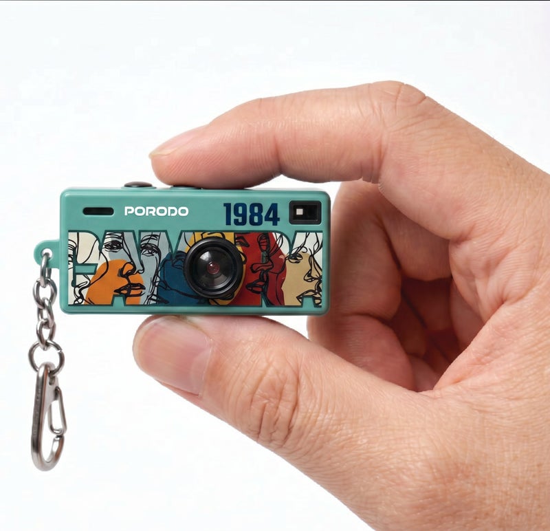 porodo Memo II Thumb-Sized Digital Camera / Mini HD Video Camera / 1080P Recording / TF Card Support up to 128GB / Built-In Fill Light & Microphone / Portable Pocket Camera - Green - Image 1