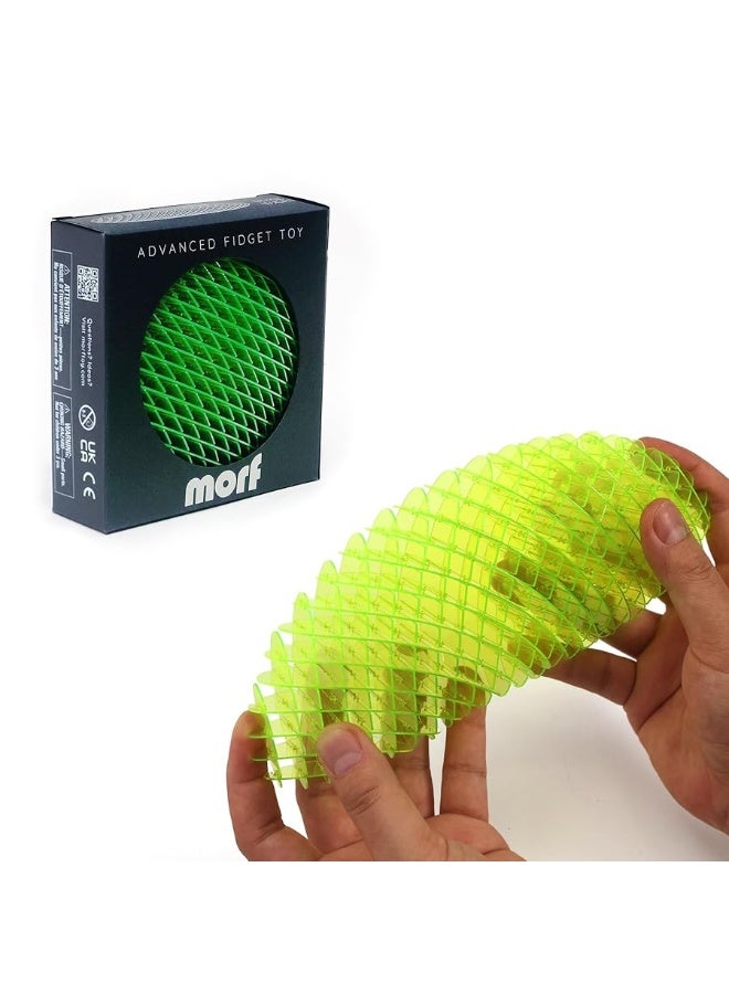 Morf Fidget Worm Toy - Desk Fidgets for Adults - Quiet Morf Worm Fidget Toy Sensory Toys - Fun and Interactive Morf Fidget Toy for Kids - USA Patent Pending Morf Figgy Toys - Big - 20 x 20 - Image 2