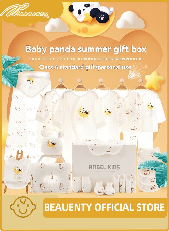 Beauenty 26PCS Newborn Baby Gifts Set, Newborn Layette Gift Set, Baby Clothes Accessories Set for Boys and Girls, Premium Cotton. - Image 1