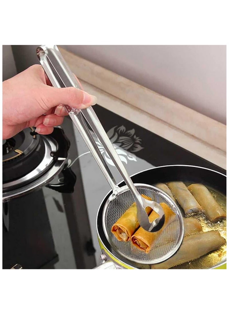 Generic Stainless steel oil filter and mask for frying  - Image 2