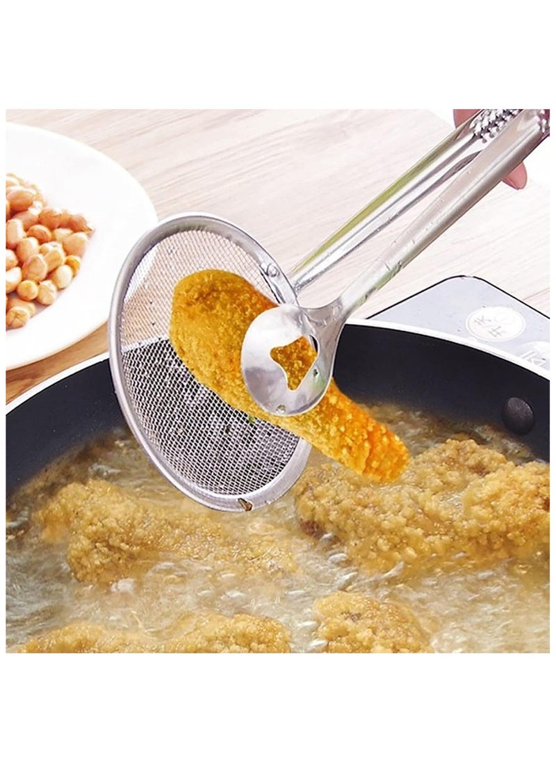 Generic Stainless steel oil filter and mask for frying  - Image 3
