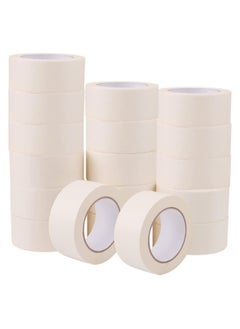 MARKQ Masking Tape 2" x 20 Yards | Strong Adhesive Tape for Painting, Decorating, DIY Home, Office, School Stationery, Arts, DIY Crafts etc [24 Roll]  - Image 1