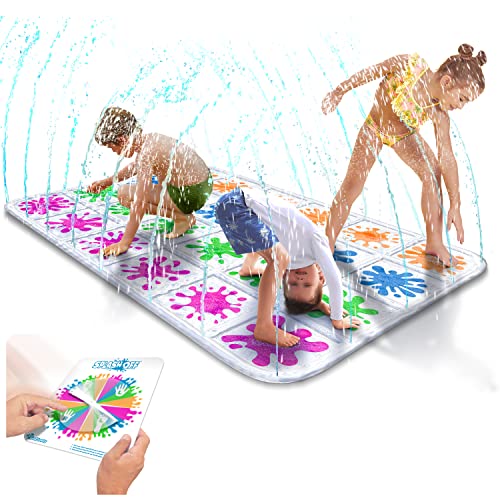 GoFloats Splash Off Game Water Spray Splash Mat Game for Kids - Image 1