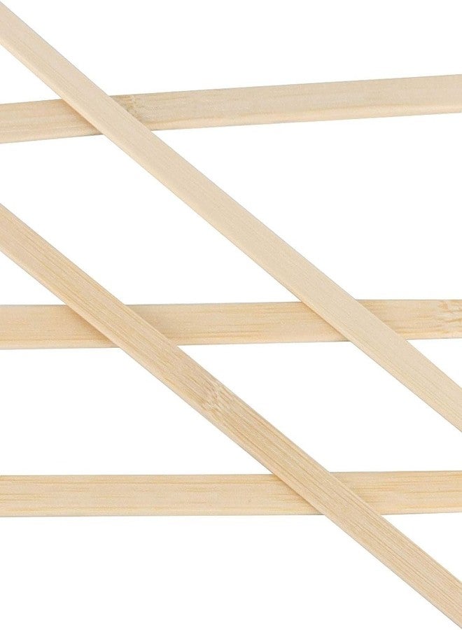 ZOENHOU 300 PCS 16 Inch Natural Bamboo Sticks for Crafts, Wooden Craft Sticks, Bamboo Sticks for Parol Making Molding Building Supplies - Image 5