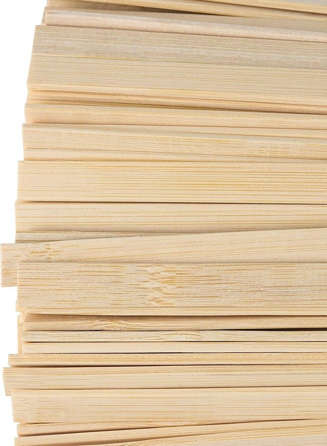 ZOENHOU 300 PCS 16 Inch Natural Bamboo Sticks for Crafts, Wooden Craft Sticks, Bamboo Sticks for Parol Making Molding Building Supplies - Image 3