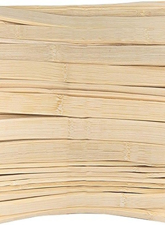 ZOENHOU 300 PCS 16 Inch Natural Bamboo Sticks for Crafts, Wooden Craft Sticks, Bamboo Sticks for Parol Making Molding Building Supplies - Image 4