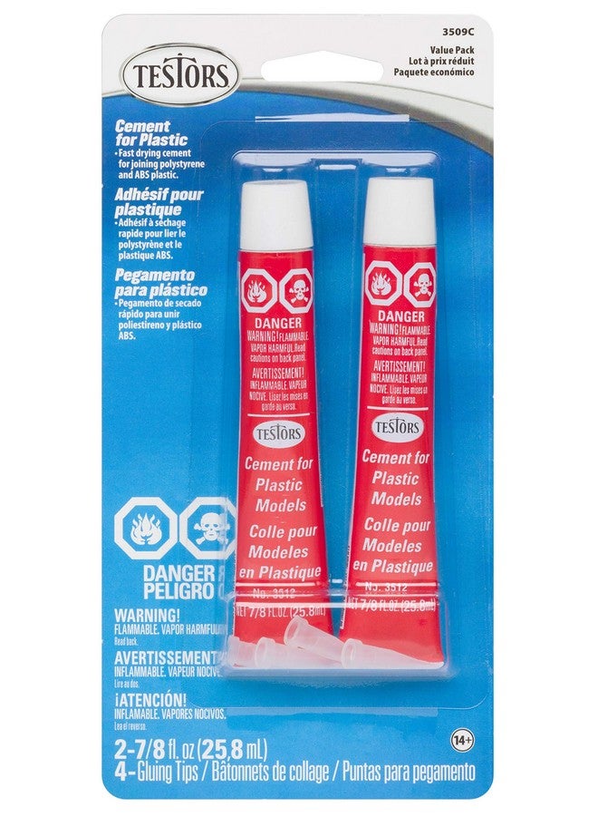 Testors 3509C Testors Plastic Cement Value Pack