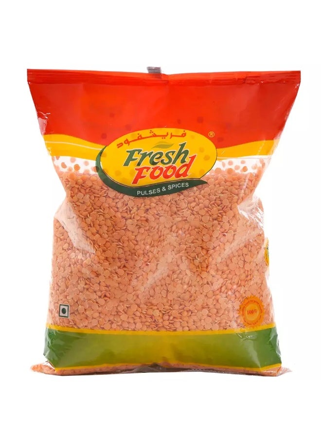 Fresh Food Fresh Food 1 Kg Masoor Dal Perfect Pulses For Any Cuisine Also Use Wide Variety of Flavorful Recipes, Dal Veg and Non Vegetarian 