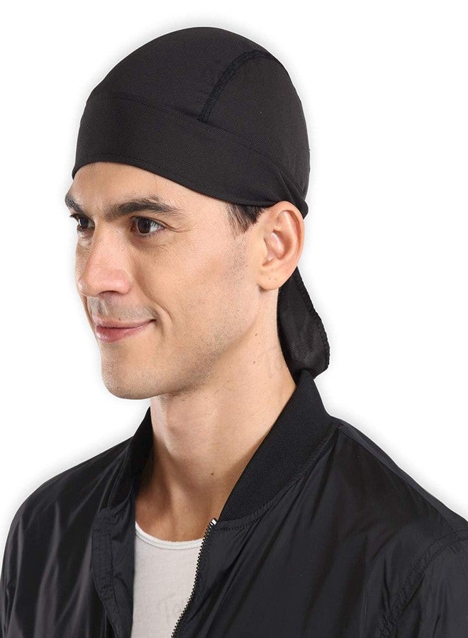 BISMAADH Unisex-adult Synthetic Beanie Hat (Pack of 1) (BISMAADH_Black_Free Size) - Image 3