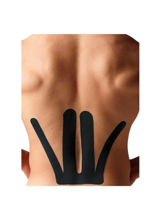 سبايدر تيك للجنسين للبالغين تيك جهاز تدليك الحركة، أسفل الظهر، 6 قطع من القصدير - أسود - Image 1