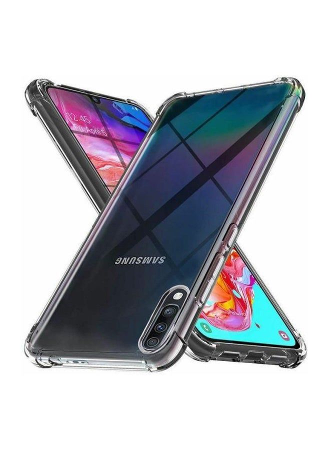Raxoom Anti-Burst Crystal Case For Samsung A70 Clear
