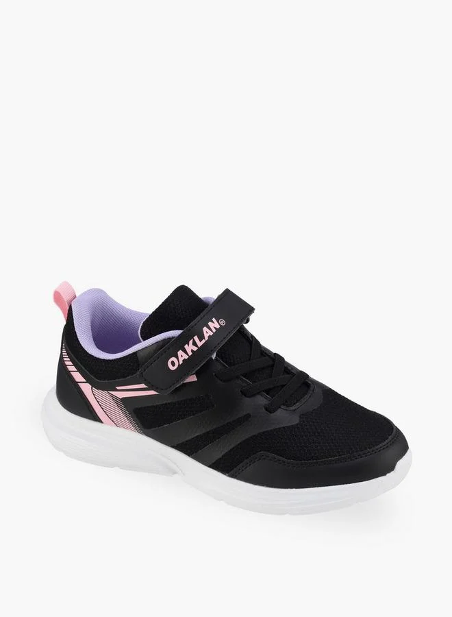 Oaklan By Shoexpress Girls Hook & Loop School Running Shoes