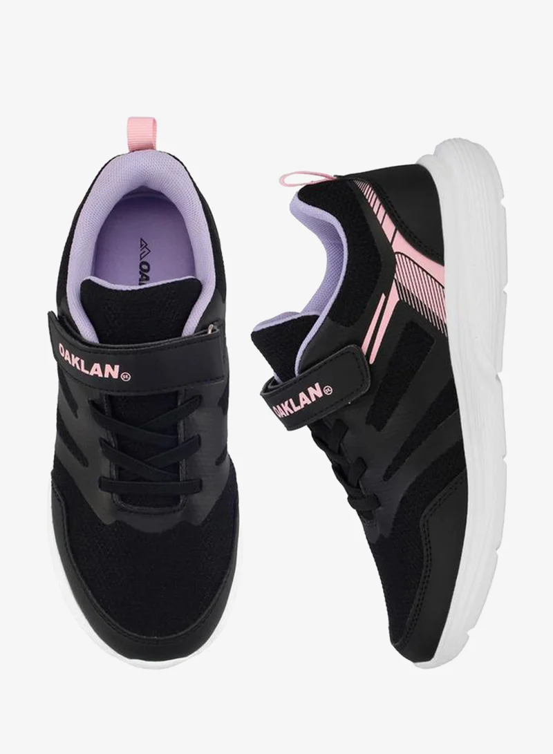 Girls Hook & Loop School Running Shoes