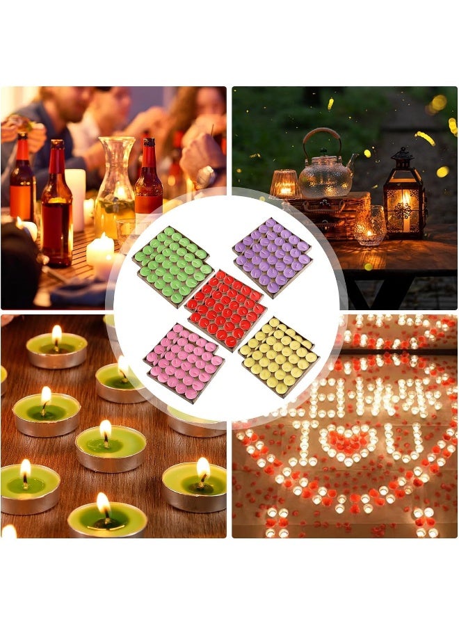 MOMENT 50 Pack Tea Lights Candles, Tealight Candles, White Smokeless Dripless Long Lasting Tea Light Candles, Tea Candles For Weddings Party Shabbat Home Decorative Tealights - Image 5