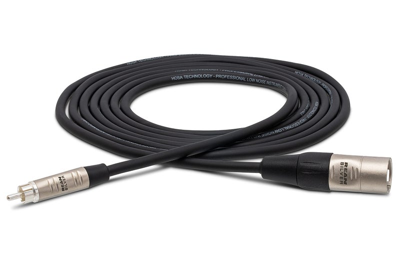 Hosa HRX010 Pro Unbalanced Interconnect REAN RCA to XLR3M 10 Feet - Image 2