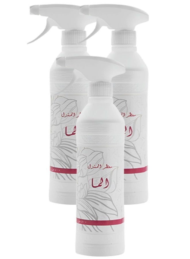 Banafa 3 Pieces Alma House Freshener 500ml - Image 1