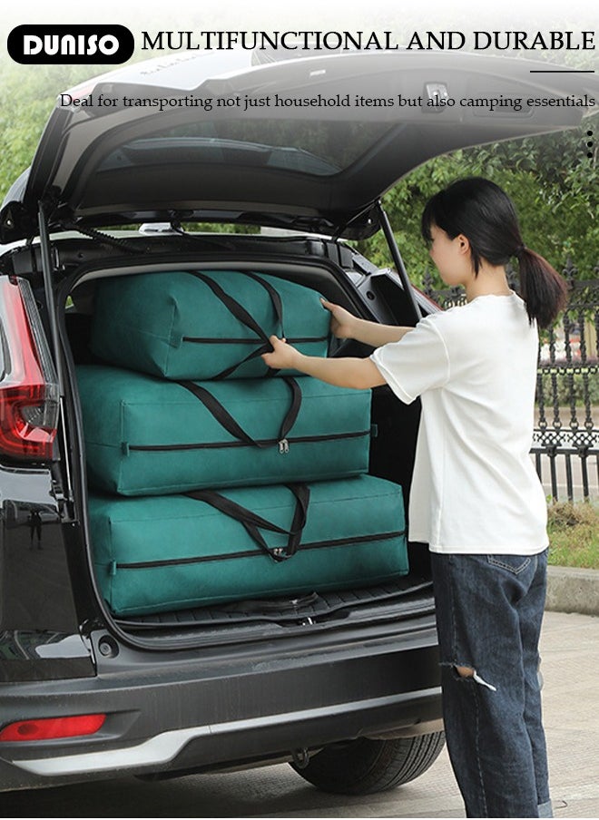 Extra Large Storage Bag for Moving 150L Organizer Bags,Heavy Duty Oxford Water-Resistant Storage Bag Organizer,Foldable Storage Totes for Clothes, Camping, Travel, Space-Saving Organizer, Duffle Bags for Moving Boxes