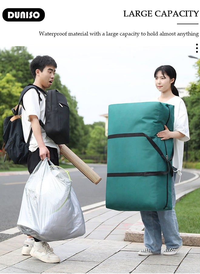 Extra Large Storage Bag for Moving 150L Organizer Bags,Heavy Duty Oxford Water-Resistant Storage Bag Organizer,Foldable Storage Totes for Clothes, Camping, Travel, Space-Saving Organizer, Duffle Bags for Moving Boxes