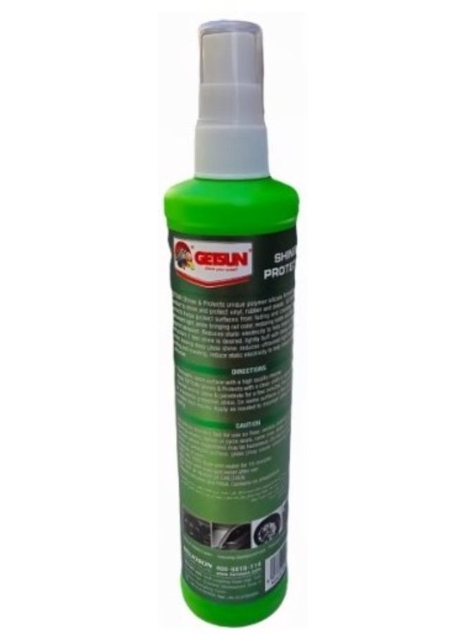 GETSUN 4X Dashboard Shine & Protect Spray – Restores Gloss & Protects Interior Plastic GT-0300A - Image 2