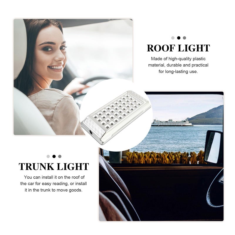 36 LED Car Interior Dome Light For Roof Trunk Ceiling Reading Utility Vehicle Trailer - Image 3