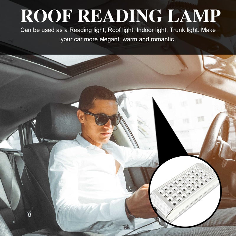 36 LED Car Interior Dome Light For Roof Trunk Ceiling Reading Utility Vehicle Trailer - Image 4
