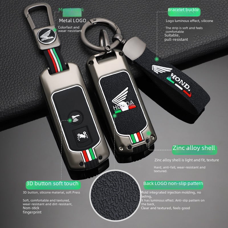 Generic Honda Motorcycle Key Case for Various Models OPP bag 