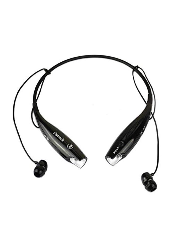 سمّاعة أذن داخلية بطوق حول الرقبة تعمل بالبلوتوث أسود - Image 1