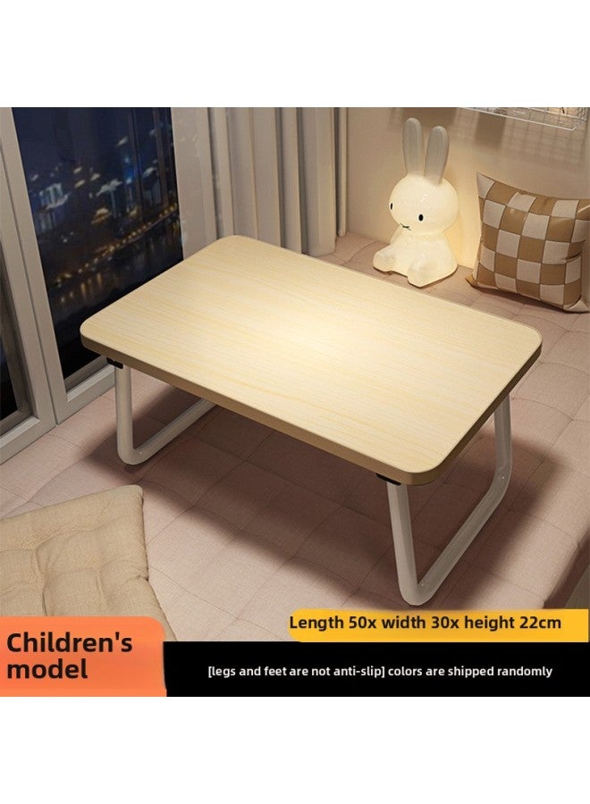 Bed Table Student Dormitory Learning Reading Reading Laptop Table Home Bedroom Window Pit A Few Lazy People-Color:Children's Model 【suitable For Children Aged 6-8 | Table Legs Are Not Anti-slip】