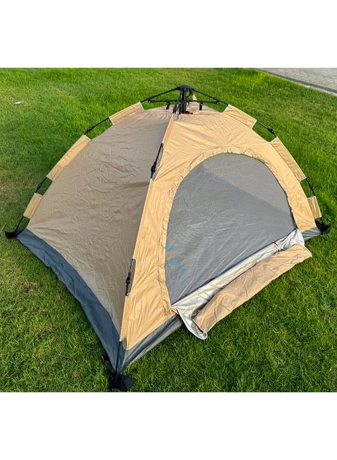 Foldable Outdoor Waterproof Ultralight Travel Portable 1-2 Person Outdoor Dome Camping Tent Travel Pop-up Automatic Tent Size: 2*1.5*1.35m - Image 1