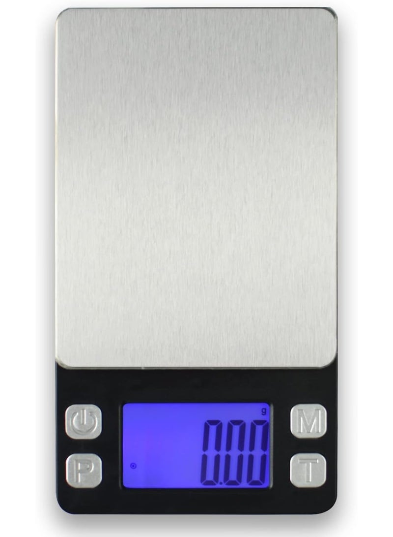 High-Precision Digital Mini Scale – 200g x 0.01g Accuracy – Portable Pocket Scale for Measuring Herbs, Spices, Powders, Jewelry, Supplements & Lab Use  - Image 1