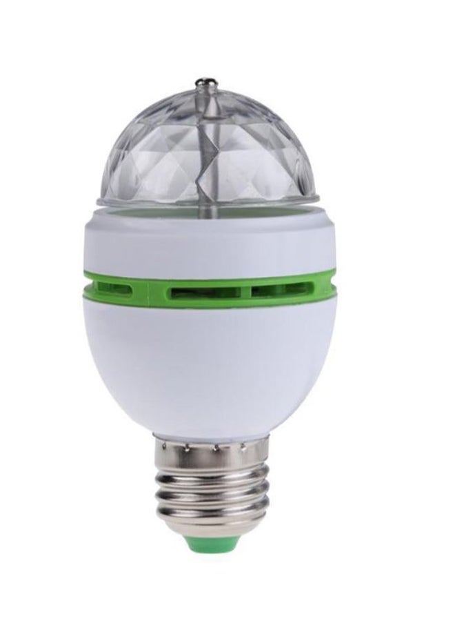 Loquat LED Auto Roating Party RGB Lamp White/Clear/Green - Image 1