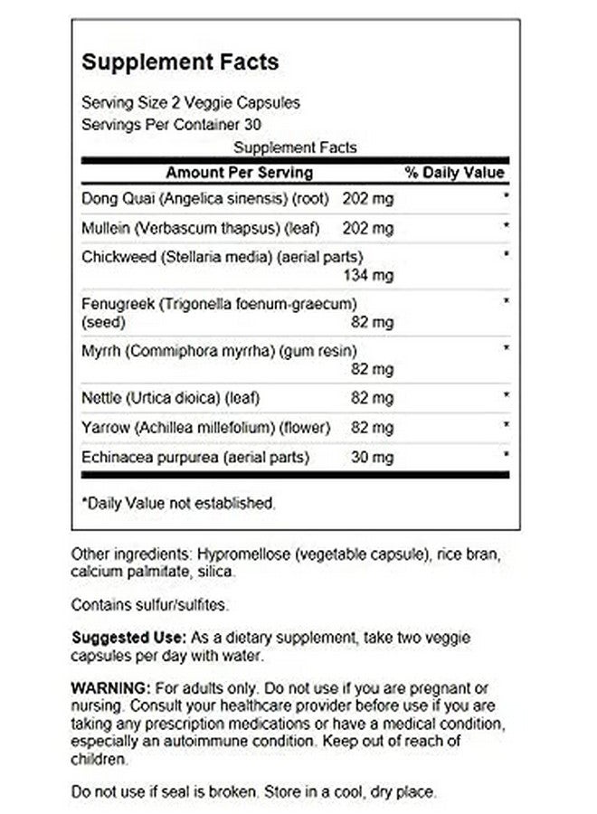 Swanson Prime Lung 60 Veg Caps - Image 2
