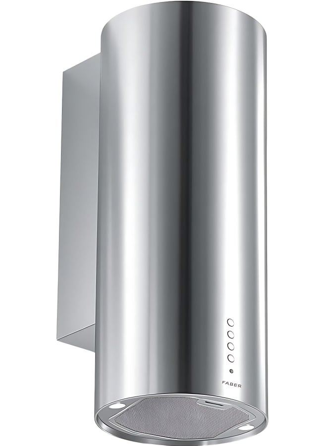 فابر Kitchen Cooker Hood, 37 cm Wall-Mount, 620 m³/h Suction Power, 3-Speed + Intensive, LED Lighting, Stainless Steel, ECLIPSE EV8 LED X A37 ( Made in Italy ) Wall Fixed 250 W 335.0538.983 Stainless steel - Image 2