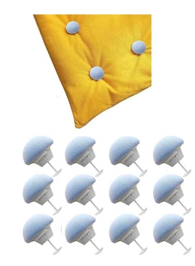 Duvet clips, 12 sets, duvet clips to fix the duvet inside, prevent the duvet from moving, double-sided plastic staple fasteners for duvets, pillows and curtains - Image 1