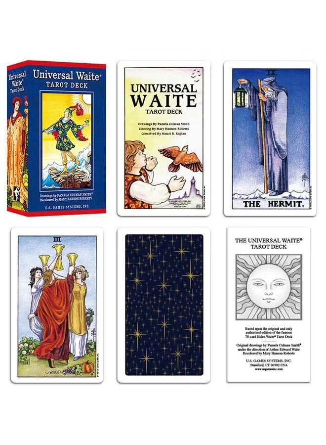 NIBEMINENT Universal Waite Tarot Deck Divination Cards Game - Image 2