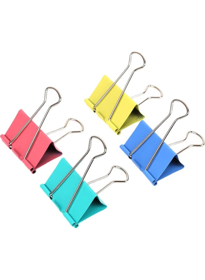 Simaa 12 Colored Long Tail Clips, 51Mm Binder Clips, Office Supplies, 19880 - Image 3