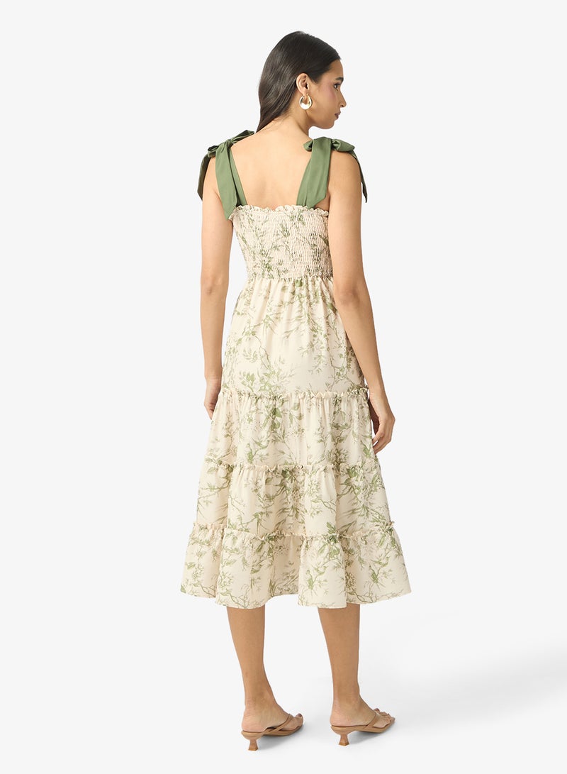 ELLA Floral Print Dress - Image 2