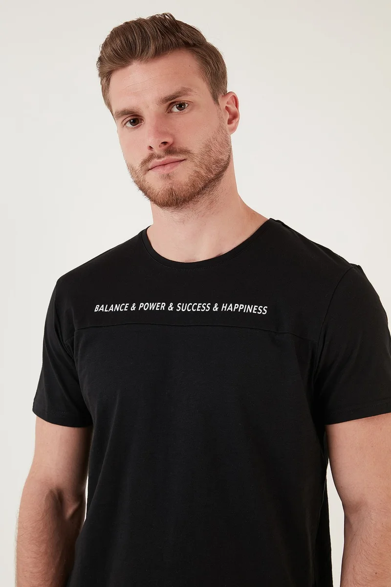 بوراتي Cotton Regular Fit Crew Neck T Shirt Men's T Shirt 59021751