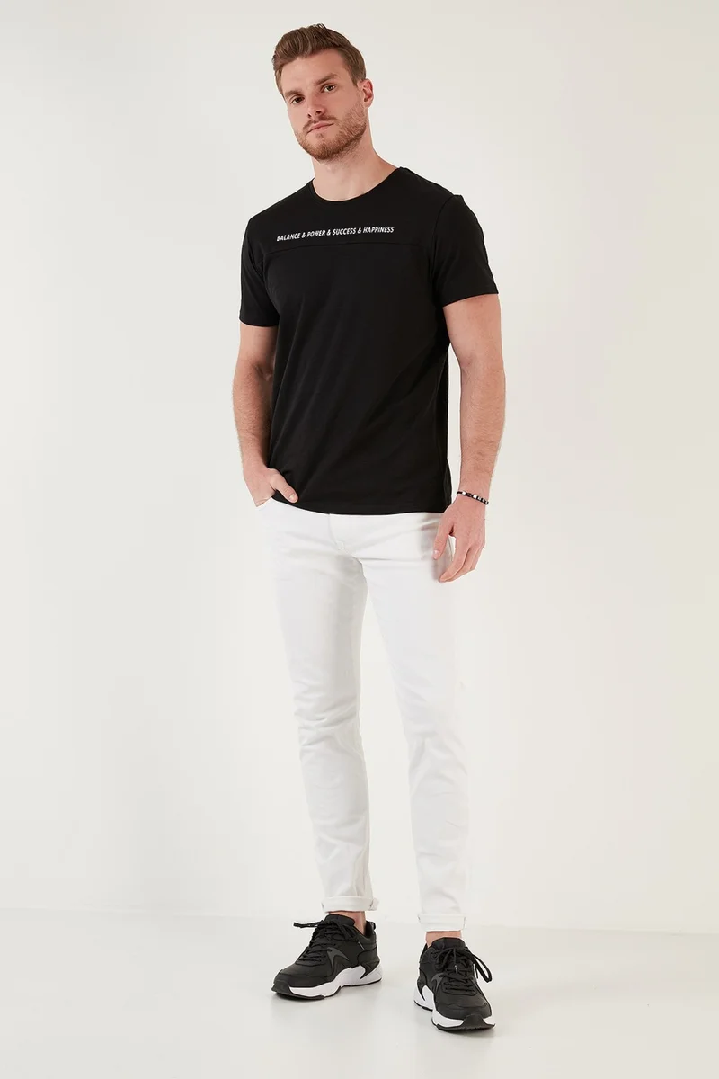 بوراتي Cotton Regular Fit Crew Neck T Shirt Men's T Shirt 59021751