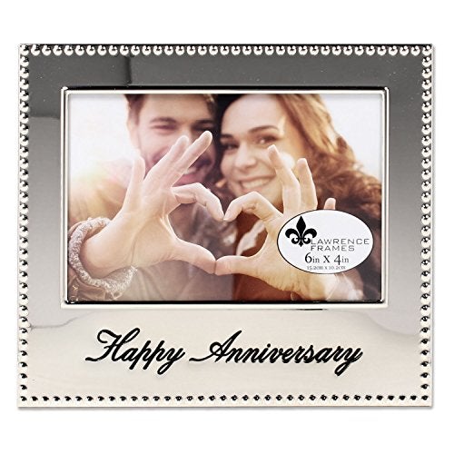 Lawrence Frames 4x6 Happy Anniversary Picture Frame (290264) - Image 1