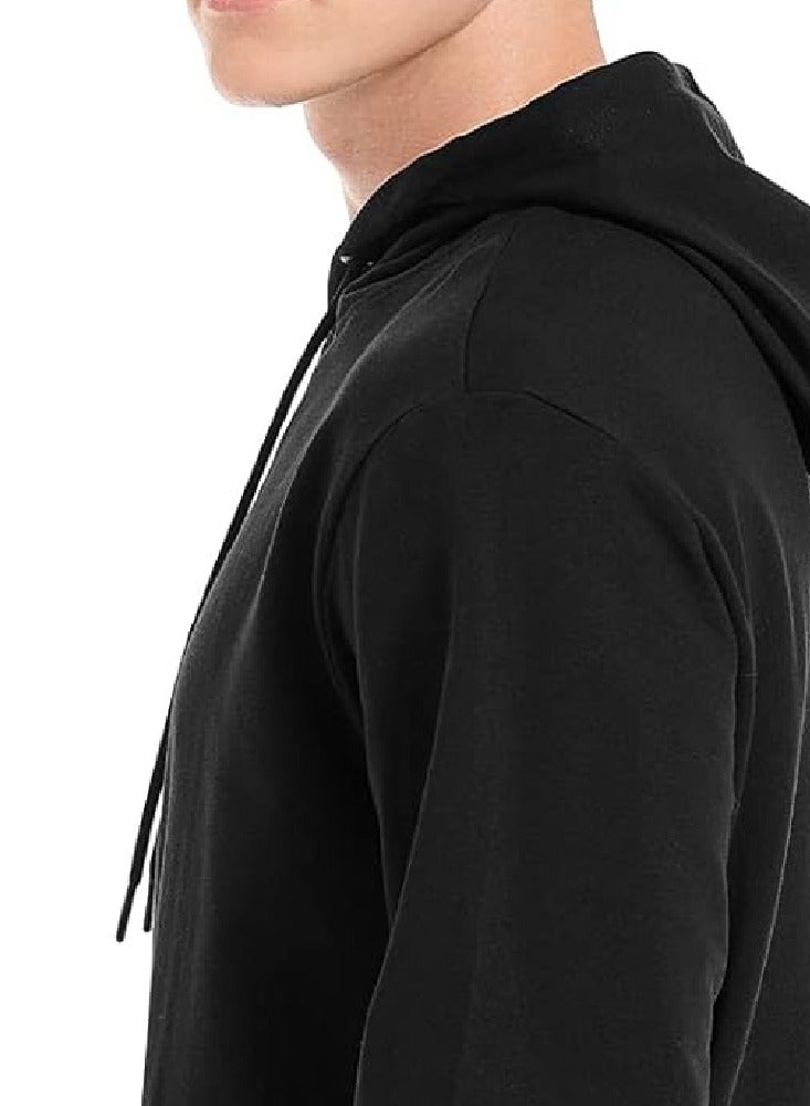PRINTSHOP4ME Eid Mubarak Hoodie for Both Men and Women - Soft Cotton Pullover - Long Sleeve with Drawstring and Kangaroo Pockets - Perfect for Travel - Celebrate Eid in Style - Image 5